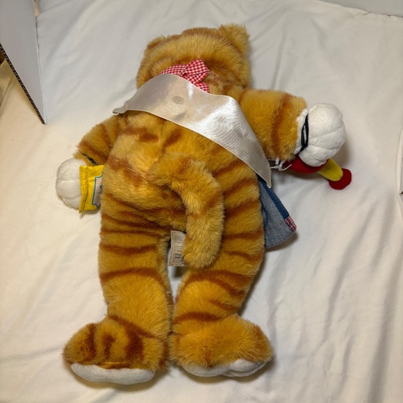 Build A Bear Workshop Orange Tabby Cat Plush w/Mothers Day Special Edition RARE - Picture 7 of 12